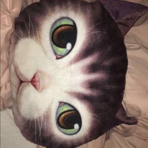 Super fun cat pillow!